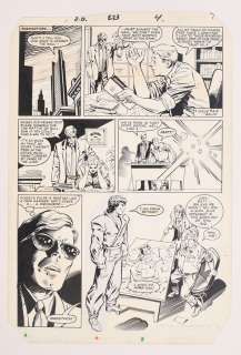 Original Art for Daredevil (1964 1st Series) Issue 223, Page 4 by David Mazzucchelli and Kim DeMulder | mycomicshop.com