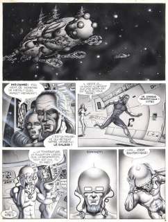 Macedo | Psychorock, planche n°6 Ã  la gouache, Ã  l’e… | Millon