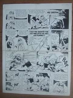 Godard, Christian | Godard, Christian - Planche originale - Martin Milon - L’Émir aux 7 bedouins - (1974) | Catawiki