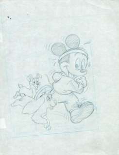 Disney | Mickey Magazine - Dessin original - Projet pour couverture de magazine - Exemplaire unique - (1979) | Catawiki