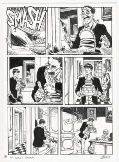 Gigi Simeoni | Dylan Dog, Old Boy # 3 - Gigi Simeoni - tavola originale "L’isola del Male" - Page volante - Exemplaire unique | Catawiki