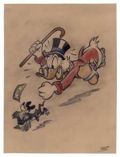 Xavi (Xavier Vives Mateu) | SCROOGE - Dibujo original - SCROOGE, after the robber mouse - XAVI - (2020) | Catawiki