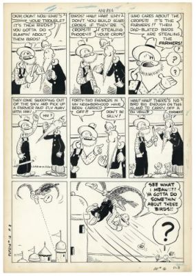 Bud Sagendorf | Popeye, issue 16 planche 03 | Galerie 9ème Art