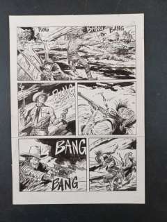 Luca Vannini | Tex - Tex Willer - Page volante - Exemplaire unique | Catawiki