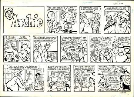 Stan Goldberg | Goldberg - ARCHIE, Sunday (12/26/1976) NO RESERVE! | Russ Cochran