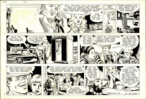 Alex Kotzky | Kotzky - "Apt. 3-G", Sunday Page (01/24/1982) NO RESERVE! | Russ Cochran