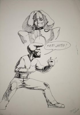 LIBERATORE TANINO (n. 1953) - Fatti sotto | Capitolium Art