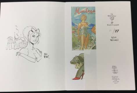 Meynet, Félix | Double M - Dédicace - Portfolio Il était une fois N° 17 - 77 ex N°/S - Broché - EO | Catawiki