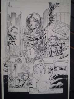 Keu Cha | Witchblade #41 - Planche originale - Format: 28 x 44 cm. | Catawiki