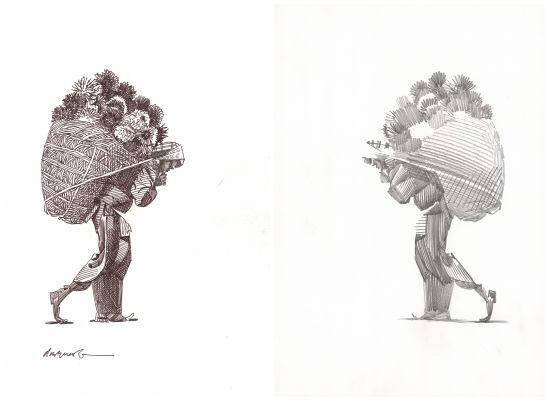 Dave McKean | 2023 - Invisible cities | Huberty Breyne Gallery