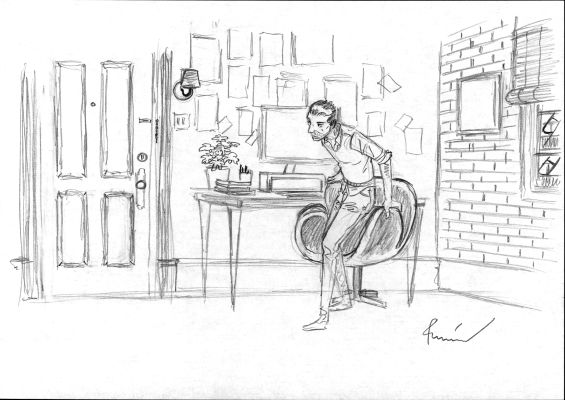 DESSIN ORIGINAL POUR STELLA PAR CYRIL BONIN - ILLUSTRATION N°10 | Pulp’s