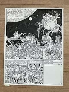 Daniel Torres - Torres, Daniel - Original page (p.1) - El misterio de Susurro - Roco Vargas - (1984)