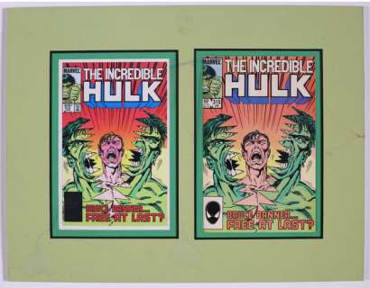 Incredible Hulk #315 Acetate + Comic | mycomicshop.com