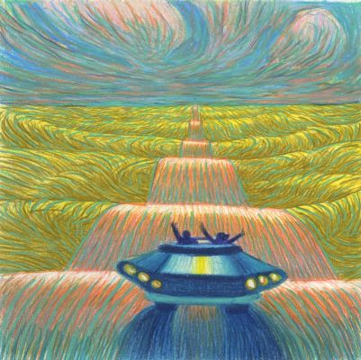 Lorenzo Mattotti | On The Road XXIX, 2025 | Philippe Labaune Gallery