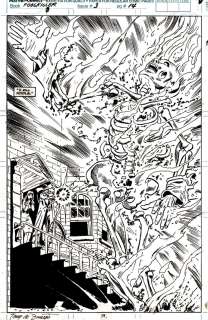 Joe Brozowski, Tony Dezuniga - foolkiller #3 p 14 splash (i kill fools! ) 1990