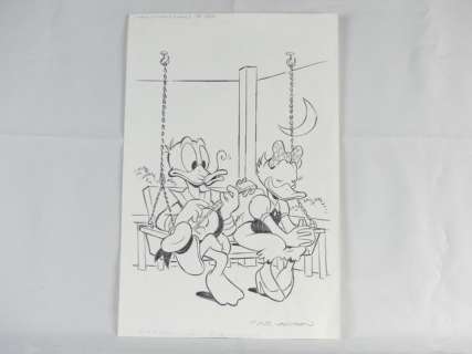 William Van Horn | William van Horn - Original Drawing - Walt disney Comics - Exemplaire unique (1998) | Catawiki
