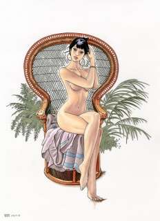 Jim/Lounis Chabane | L’érection - histoire intégrale + dédicace sur feuille volante de Lounis Chabane - Cartonné | Catawiki