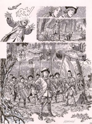Guérineau | L’ombre des lumières tome 2 Dentelles et wampun | Galerie Champaka