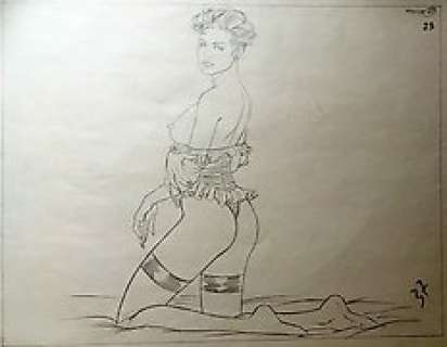 Al Rio | Al Rio - Original drawing for Playboy - Formaat: 41 x 30 cm. - (1996) | Catawiki