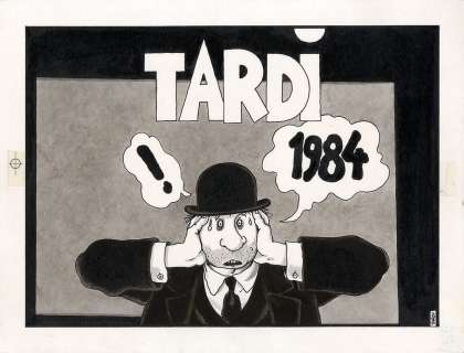 Jacques Tardi | Futuropolis Calender Plate | Scott Eder
