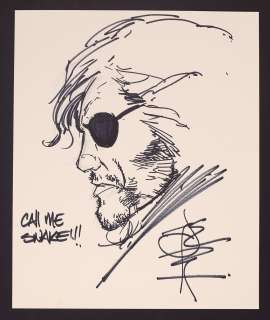 Tone Rodriguez - Snake Plissken Sketch