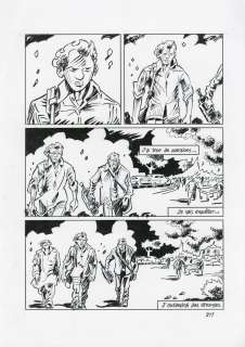 Hubert Maury | Dissident Club, planche 217 | Galerie Glénat