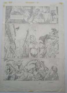 Verhaeghe, Christian | Verhaeghe, Christian - Originele pagina in potlood - Kroniek der Guldensporenslag | Catawiki