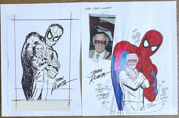 Romita, John Sr. | Stan Lee’s How to Draw Comics interior artwork | Thornbush Art