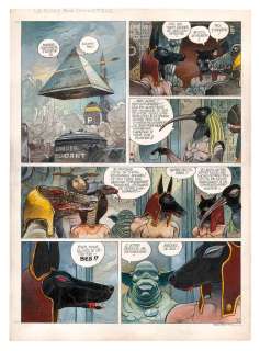 Enki Bilal - LA FOIRE AUX IMMORTELS, DARGAUD 1980