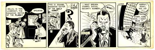 Messick - BRENDA STARR, Daily (06/25/1949) | Russ Cochran