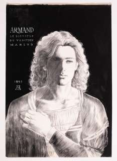 Original Art from Interview With the Vampire #10 (1993) Inside Front Cover by Alexander Jubran | mycomicshop.com