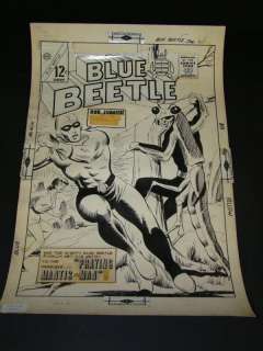 1319: Blue Beetle. Original Cover. Giordano.