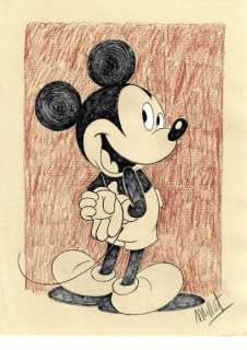 Millet | Mickey Mouse - Signed Original Drawing by Millet | Catawiki