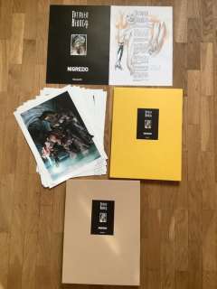 Patrizio Evangelisti | Patrizio Evangelisti - Portfolio Termite Bianca Nigredo con disegno originale - Page volante - EO - (2021) | Catawiki