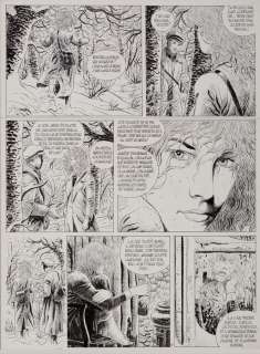 Servais | Tendre Violette, planche n°6 Ã  l’encre de Ch… | Millon