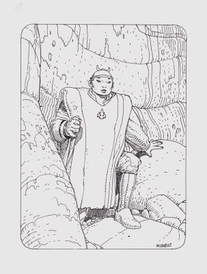 Jean Giraud (Moebius) | Pooh - “The Ballad”, Illustration, 1992 | Philippe Labaune Gallery