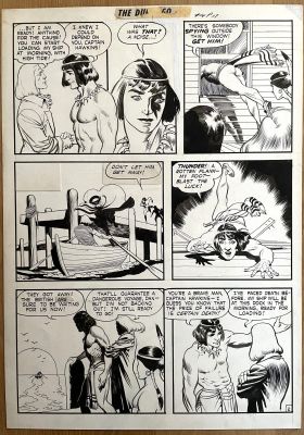 Frank Frazetta | The White Indian Page | Thornbush Art