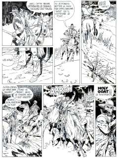 Blanc-Dumont | Jonathan Cartland, Tome 1, planche originale à l’encre de chine pour cet album paru en 1975 chez Dargaud. | Septimus