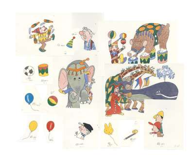 Ryuichi Yokoyama Hand-Drawn cut together 17 points | Mandarake (Big Web)