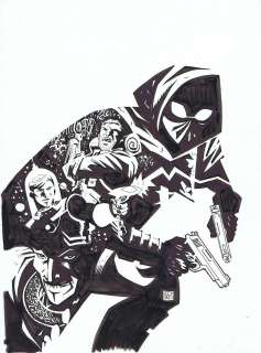 Victor Santos - IMPOSTER #1 COVER ART