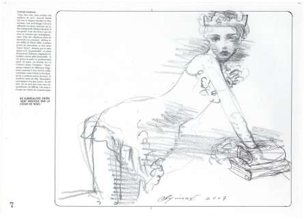 Akira Uno Hand Signed, a part Hand-Drawn, duplication illustrations | Mandarake (Big Web)