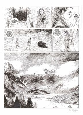 Christophe Bec | Thorgal, 2025 - La déesse d’ambre | Huberty Breyne Gallery