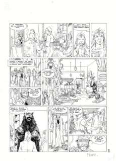 Ferry | Ferry - Originele pagina - De Kronieken van Panchrysia 4 - De Koorts - (1998) | Catawiki