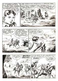 Essegesse - | EsseGesse - 2x Tavola Originale - Capitan Miki n. 191 - | Catawiki