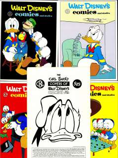 THE COMIC COVERS OF WALT DISNEY’S DONALD DUCK from the CARL BARKS LIBRARY (1985) | Russ Cochran