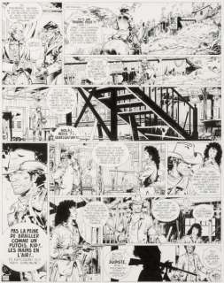 Colin Wilson - Blueberry - Les démons du Missouri  Encre de Chine pour la