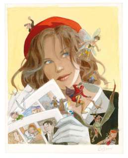 Jean-Pierre Gibrat | Illustration originale, hommage au 9e Art publiée | Christie’s