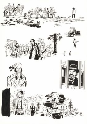 Brüno | Lucky Luke, 2025 - Dakota 1880 | Huberty Breyne Gallery