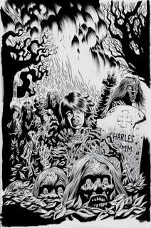 Jason Moore, Kyle Hotz - Gates of Hell #3 Cover (Great Horror Cover!) 2017