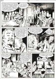 Maurizio Dotti - | Maurizio Dotti - 4x Tavole Originali - Tex n. 696 "L’ombra del maestro" - (2018) | Catawiki